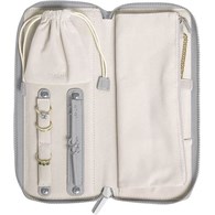 Pudełko podróżne na biżuterię z miejscem na pierśc