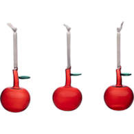 Bombki Iittala Apple czerwone 3 szt.