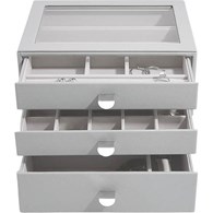 Szkatułka na biżuterię Stackers classic kamienna s