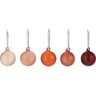 Bombki Iittala 4 cm czerwone 5 szt.