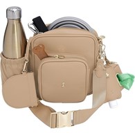 Torba na ramię Stackers Dog Walking camel