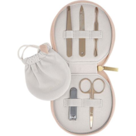 Akcesoria do manicure Stackers różowe 7 el.