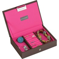 Szkatułka na biżuterię Stackers mini czekoladowo-r