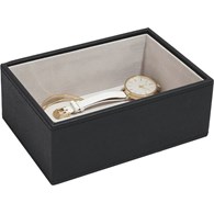 Szkatułka na biżuterię Stackers open mini czarna v